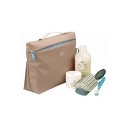 Go travel Beauty Case da viaggio vuoto colore grigio