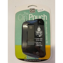 Go travel The clip pouch portafoglio RFDI protected Go travel The clip pouch portafoglio RFDI protected