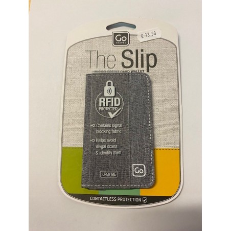 Go travel the slip wallet porta carte di credito