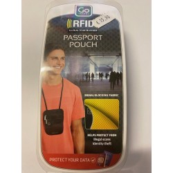 Go travel Passaport pouch portapassaporto da collo