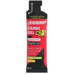 Enervit C2 1 Carbo Gel Lime integratore energetico 60 Ml