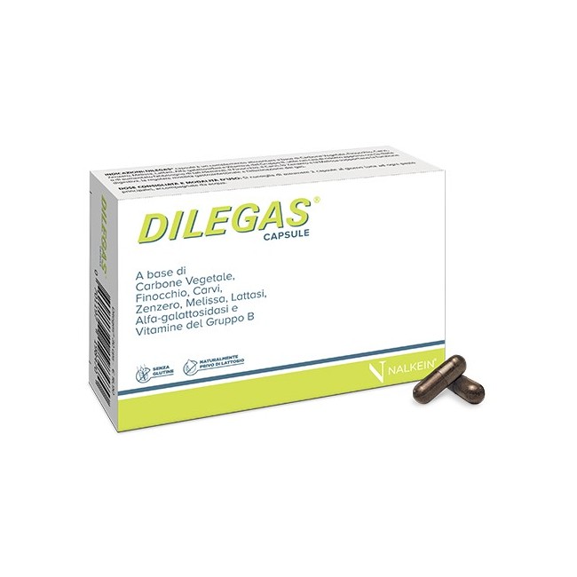 Nalkein Sa Dilegas 30 Compresse per eliminare i gas