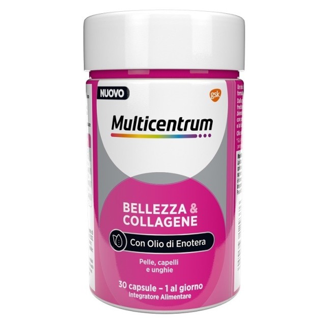 Haleon Italy Multicentrum Bellezza & Collagene 30 Capsule Haleon Italy Multicentrum Bellezza & Collagene 30 Capsule