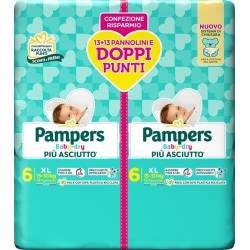 Pampers Baby Dry Pannolino Duo Downcount Xl 2