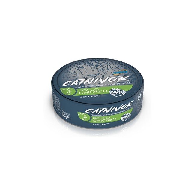 Nextmune Italy Catnivor Pollo alimento per gatti 80 G