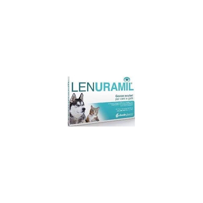 Lenuramil gocce oculari per cani e gatti 20 fiale