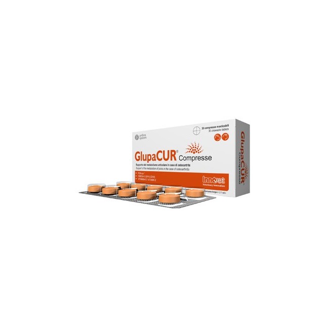 Innovet Italia Glupacur 30 Compresse Masticabili cani e gatti