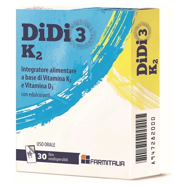 Farmitalia Didi3 k2 30 film orodispersibili Farmitalia Didi3 k2 30 film orodispersibili