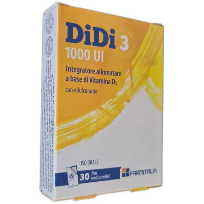 Farmitalia Didi3 1000 ui 30film orodispersibili