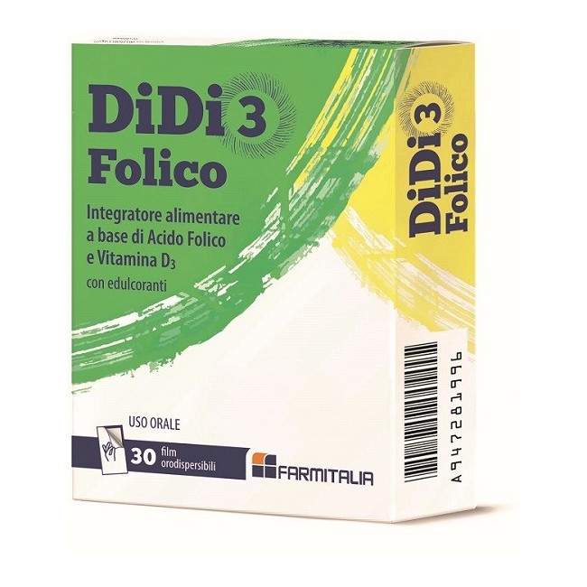 Didi3 folico 30 film orodispersibili