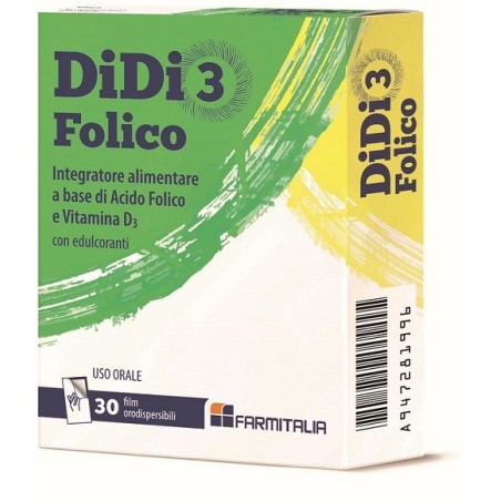 Didi3 folico 30 film orodispersibili