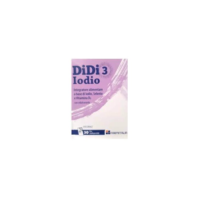 Farmitalia Didi3 iodio 30 film orodispersibili Farmitalia Didi3 iodio 30 film orodispersibili