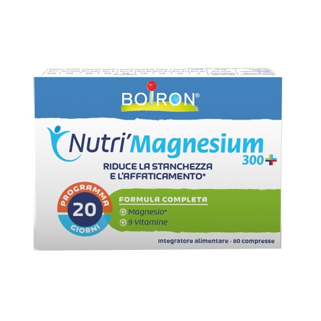 Boiron Nutri'magnesium 300+ 80 Compresse Boiron Nutri'magnesium 300+ 80 Compresse