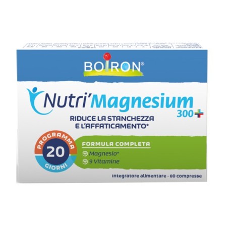 Boiron Nutri'magnesium 300+ 80 Compresse Boiron Nutri'magnesium 300+ 80 Compresse