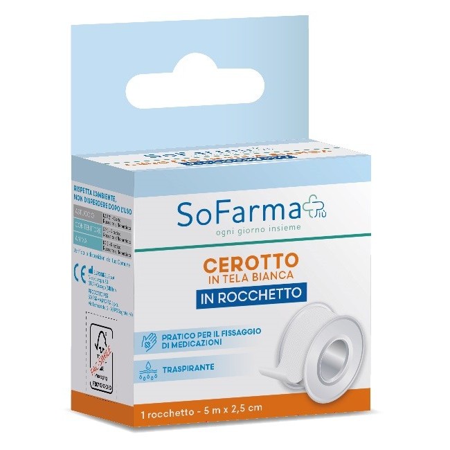 So. Farma. Morra Rocchetto Tela M 5x2,5 Cm Sofarmapiu'