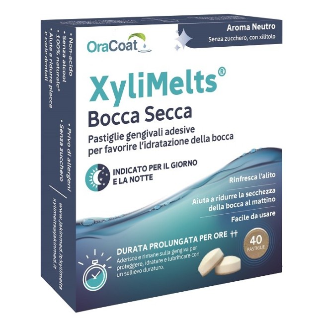 Xylimelts 40 Pastiglie Neutro Xylimelts 40 Pastiglie Neutro