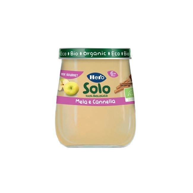 Fater Hero Solo Omogeneizzato Mela Cannella 120 G Fater Hero Solo Omogeneizzato Mela Cannella 120 G