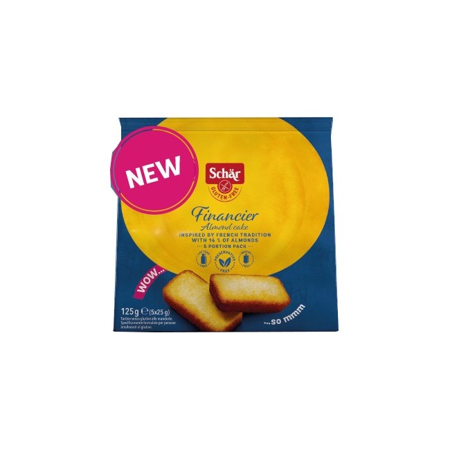 Schar Financier Merendina 5 Pezzi Da 25 G Schar Financier Merendina 5 Pezzi Da 25 G