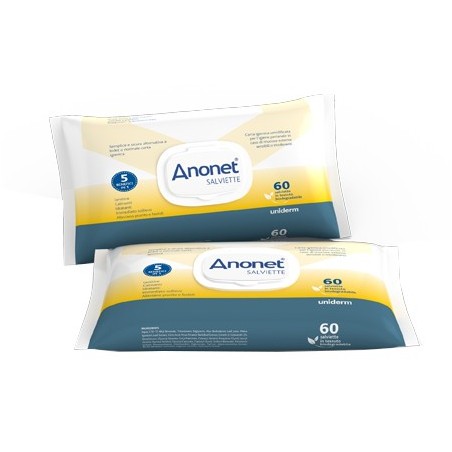 i Anonet Salviette 60 Pezzi