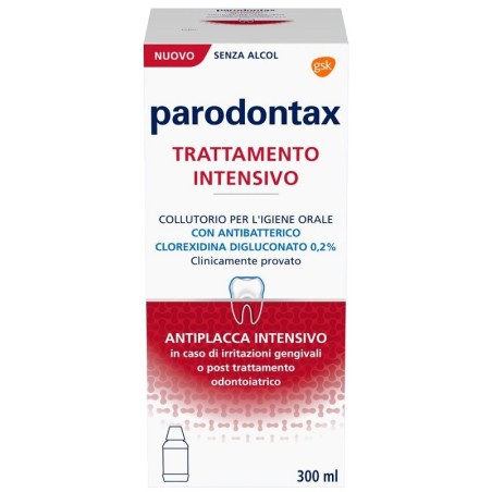 Haleon Italy Parodontax Trattamento Intensivo Clorexidina 0,2% 300ml