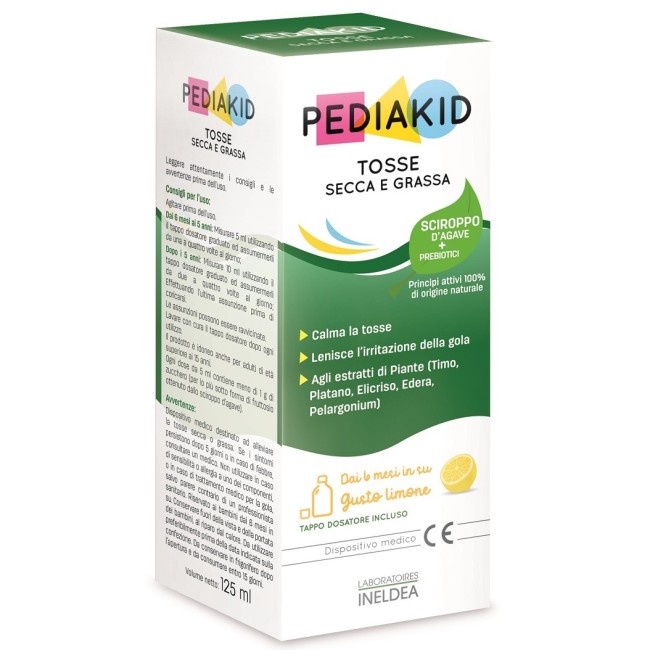 Pediakid Tosse Secca E Grassa Sciroppo Pediakid Tosse Secca E Grassa Sciroppo