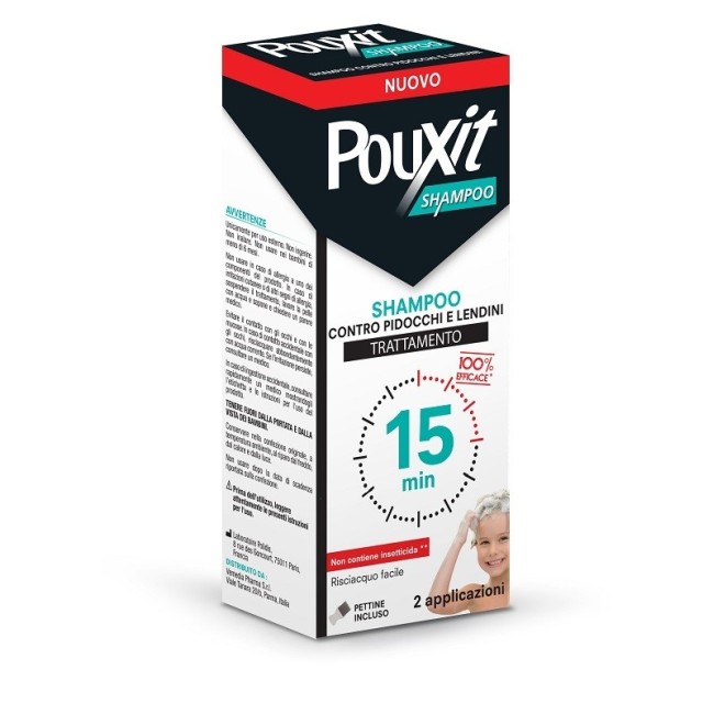 Pouxit Shampoo Contro Pidocchi E Lendini 200 Ml Pouxit Shampoo Contro Pidocchi E Lendini 200 Ml