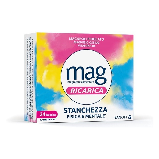 Mag Ricarica 24 Ore 24 Bustine Da 4 G Mag Ricarica 24 Ore 24 Bustine Da 4 G