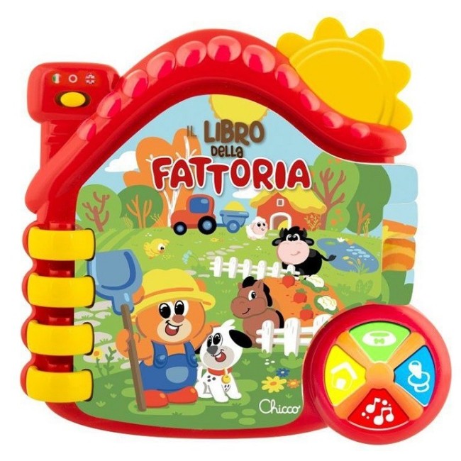 Chicco Gioco Abc Farm Book libricino interattivo 1 pezzo Chicco Gioco Abc Farm Book libricino interattivo 1 pezzo