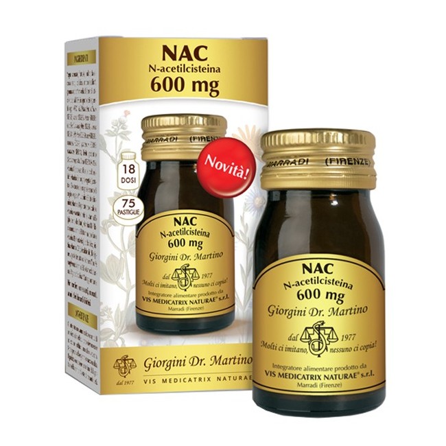 Dr. Giorgini Nac acetilcisteina 600 mg Dr. Giorgini Nac acetilcisteina 600 mg