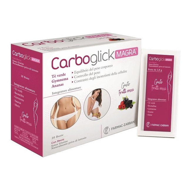 Farmac-zabban Carboglick Magra 20 Bustine Farmac-zabban Carboglick Magra 20 Bustine