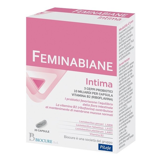 Biocure Feminabiane Intima 20 Capsule