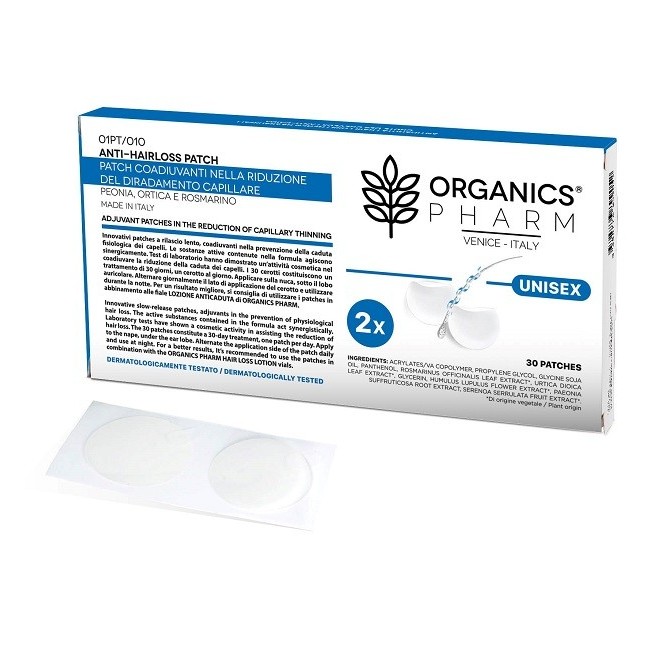 Sma Organics Pharm Anti Hairloss Patch 30 Pezzi