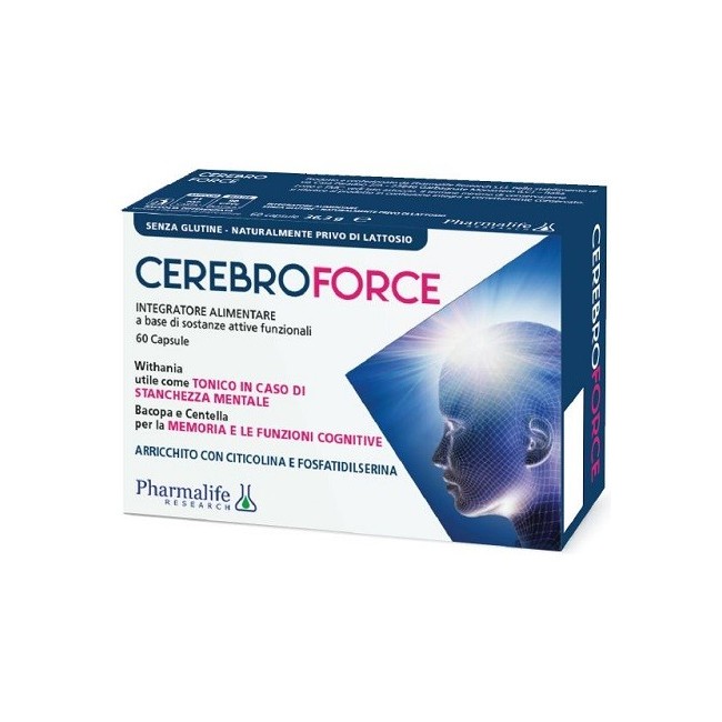 Pharmalife Research Cerebroforce 60 Capsule Pharmalife Research Cerebroforce 60 Capsule
