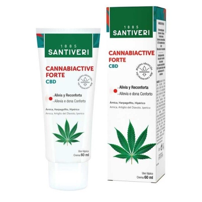 Santiveri Sa Cannabiactive Forte Cbd Crema 60 Ml Santiveri Sa Cannabiactive Forte Cbd Crema 60 Ml