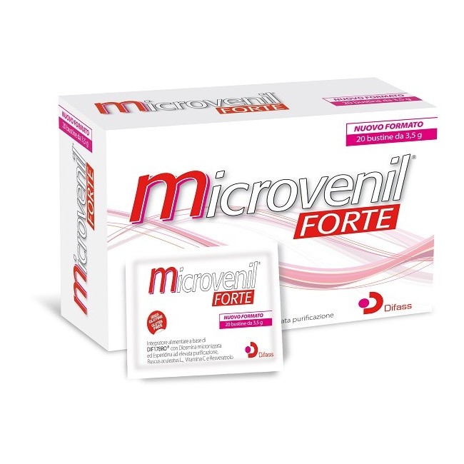 Microvenil forte 20 bustine da 3,5 g Microvenil forte 20 bustine da 3,5 g