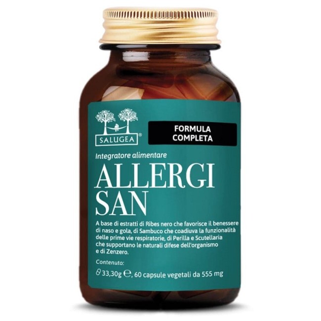 Salugea Allergisan 60 Capsule per le allergie Salugea Allergisan 60 Capsule per le allergie