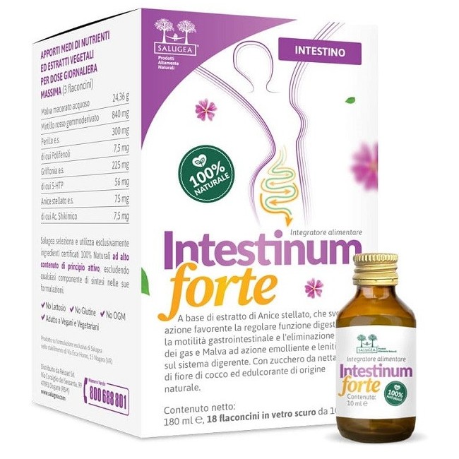 Salugea Intestinum Forte 18 Flaconcini Da 10 Ml