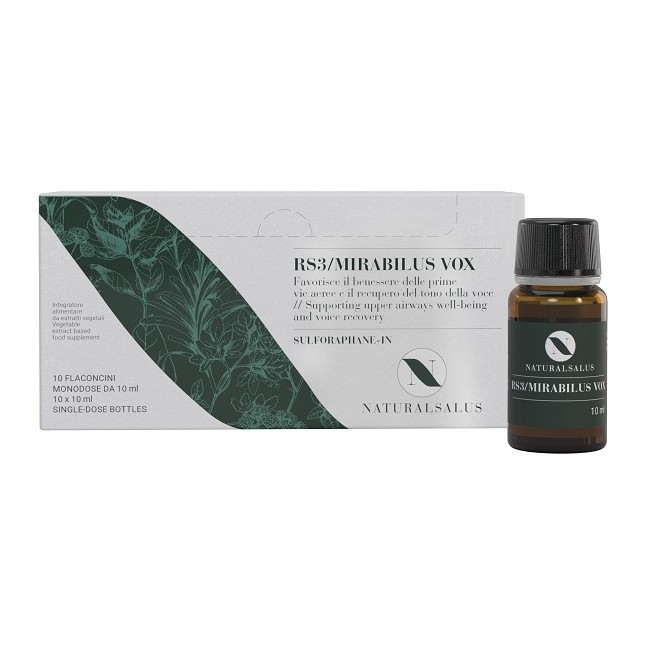 Naturalsalus Rs3 Mirabilus Vox 10 Flaconcini Da 10 Ml