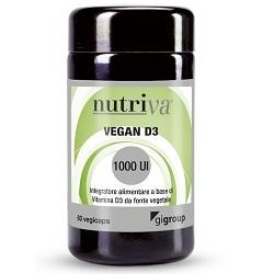 Nutriva Vegan D3 60 Compresse 2000ui