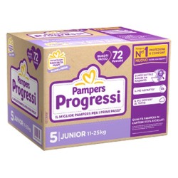 Fater Pampers Quadri Progressi Junior 72 Pezzi