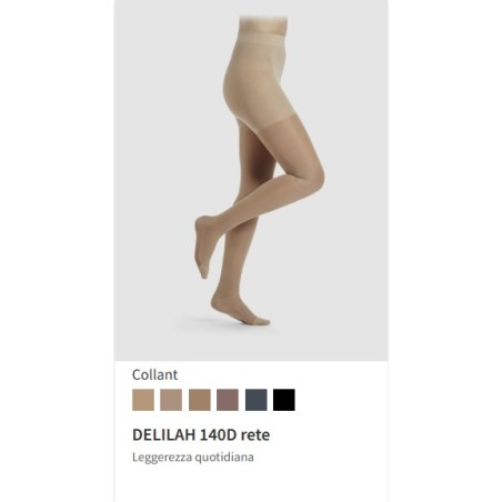 Sigvaris DELILAH 140 Mesh Collant punta aperta