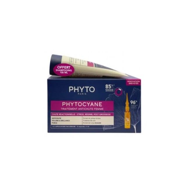 Kit phytocyane donna temporanea siero 12 fiale 5 ml + shampoo 100 ml Kit phytocyane donna temporanea siero 12 fiale 5 ml + shampoo 100 ml