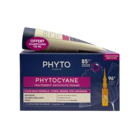 Kit phytocyane donna temporanea siero 12 fiale 5 ml + shampoo 100 ml Kit phytocyane donna temporanea siero 12 fiale 5 ml + shampoo 100 ml