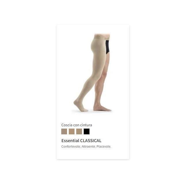 Sigvaris Essential Classical AG monocollant con cintura sinistra CCL1