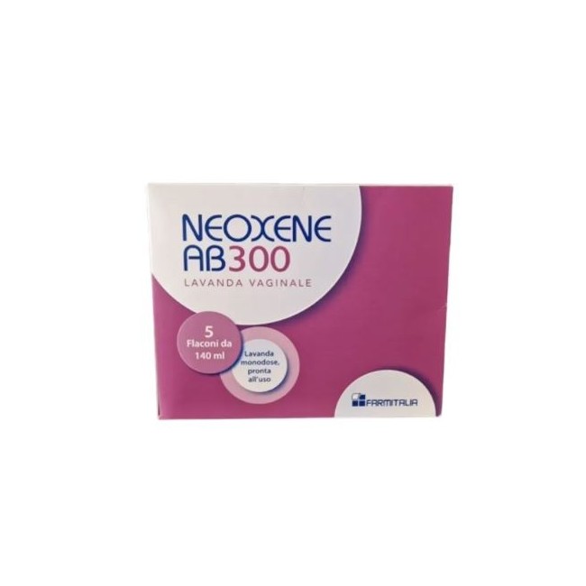 NNeoxene AB 300 lavanda vaginale 5 flaconi da 140 ml