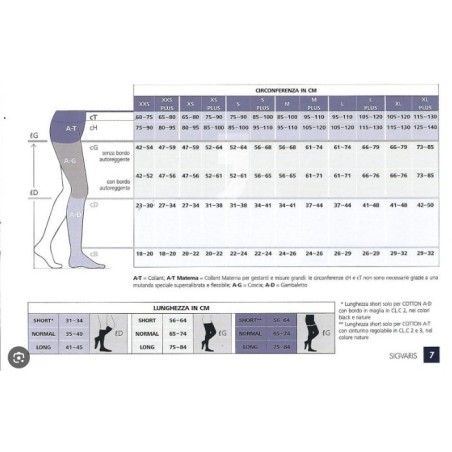Sigvaris Traditional gambaletto AD CCL3 1 paio