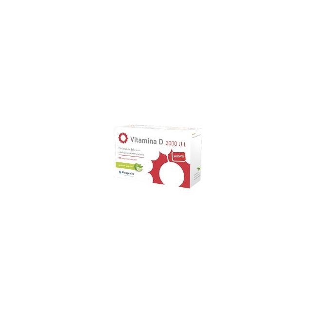 Metagenics Vitamina D 2000 U.I. 84 Compresse Masticabili