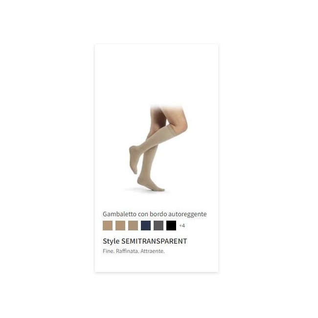 Gambaletto con bordo autoreggente