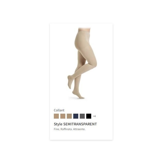 Sigvarsis semitrasparent AT CCL1 calza compressione