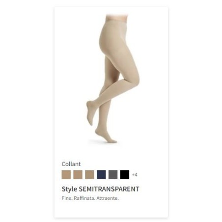 Sigvaris semitrasparent AT CCL2 calza compressione graduata 1 paio